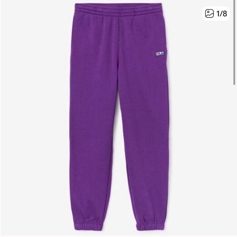 Fila Purple Lassie Jogger in Size Small